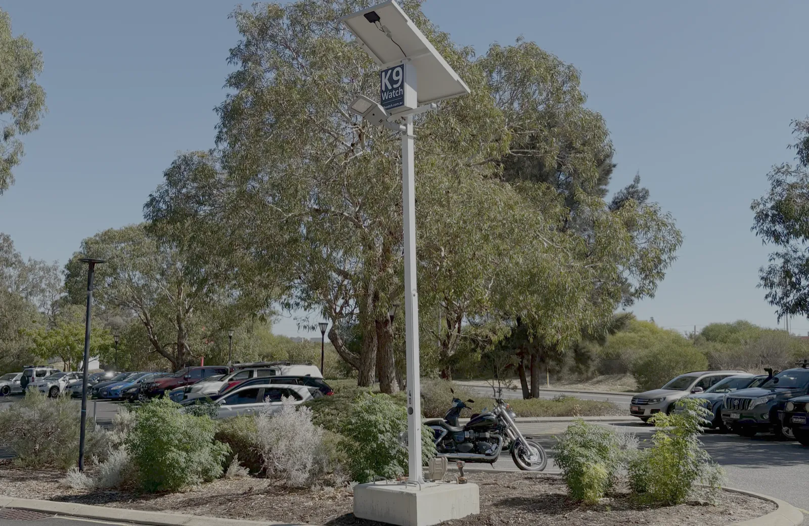 K9Watch CCTV site security and lighting Perth